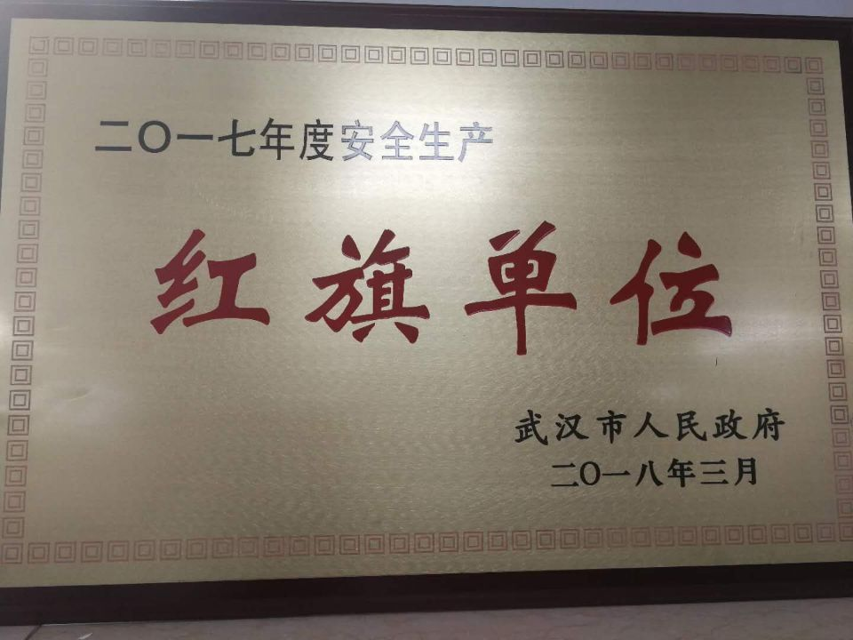 商務區集團榮獲武漢市安全生產紅旗單位稱號