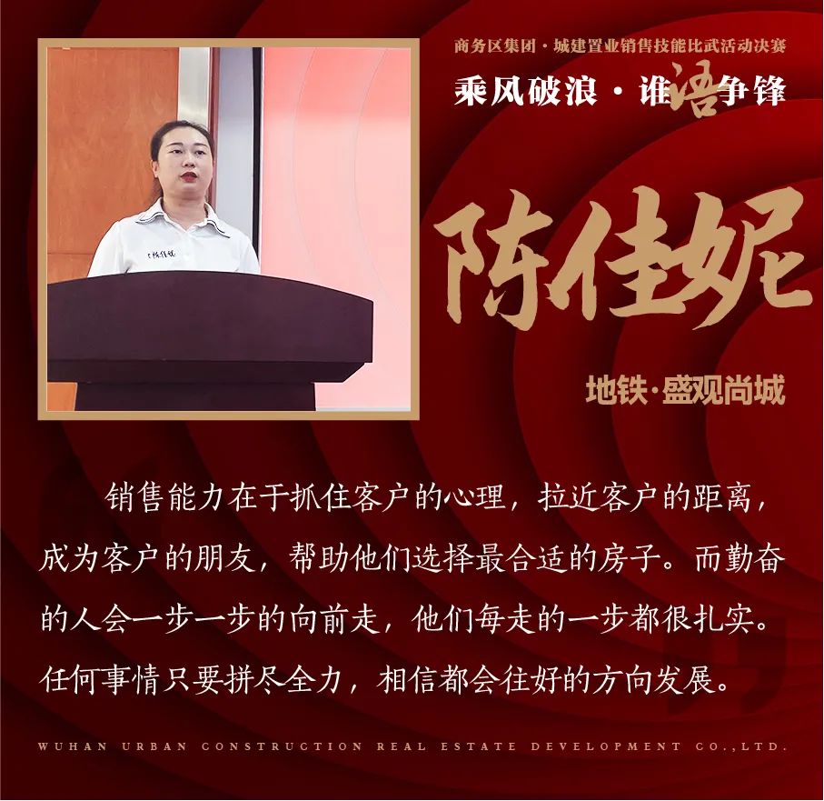 乘風破浪 誰“語”爭鋒 | 商務區(qū)集團城建置業(yè)公司銷售技能比武大賽圓滿召開
