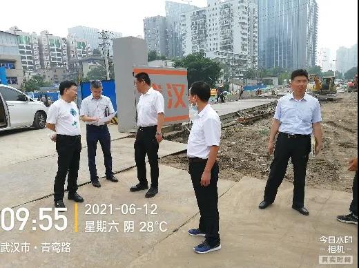 商務區集團領導端午期間深入地塊工地督導檢查創文創衛整治工作
