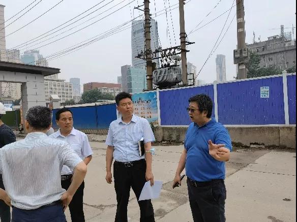 商務區集團領導端午期間深入地塊工地督導檢查創文創衛整治工作